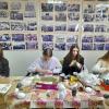 21.03.2023-Świąteczne zajęcia z rękodzieła w bibliotece szkolnej