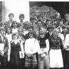Kl. IV A z wychowawcą M. Piotrowskim,zakończenie roku.i szkoły 1978