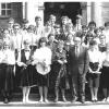 Koniec roku 1987 z wych. Neckowicz i dyr. Korkozowiczem kl. IV A